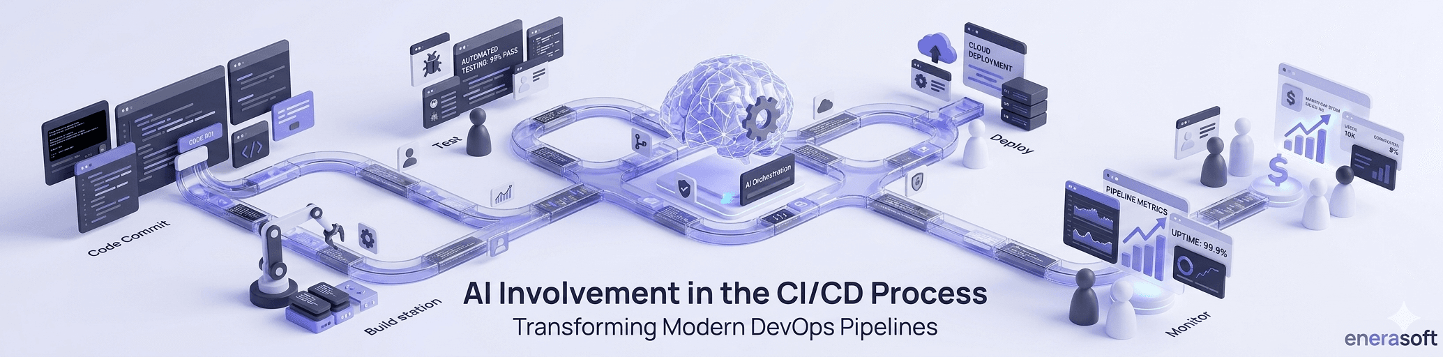 AI involvement in the CI/CD process